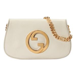 Сумка blondie shoulder bag 'white' Gucci, белый