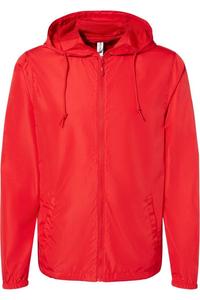 Independent Trading Co. Легкая ветровка с застежкой-молнией, красный