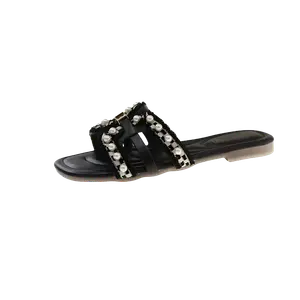 Скользостойкие износостойкие сандалии-слипоны Women's TAFN, черный