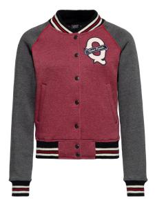 Queen Kerosin Куртка межсезонная 'Speed Queens' в цвете Bordeaux