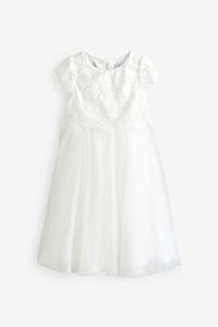 Кружевное платье Эсме Angel & Rocket, бежевый