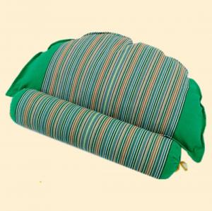 liuc1994 Подушка из гречневой лузги эргономичная для шейного отдела Combination Green