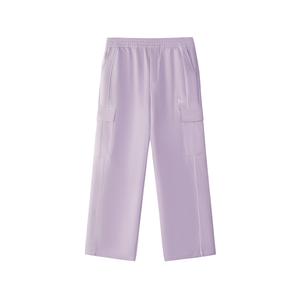 Штаны Woven свободного кроя Taro Purple детские FILA KIDS, фиолетовый