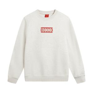 Li-Ning Li Ning Rijin Doujin Collection Свитшот Мужской Gray