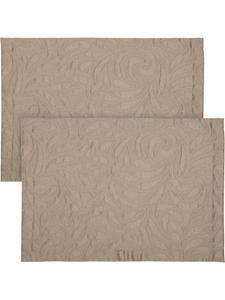 Erwin Müller Жаккардовые салфетки из смесовой хлопковой ткани, комплект из 2 штук, цвет Cadiz, песочный