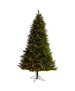 Искусственная рождественская ель из вермонтской ели, 7,5 футов Nearly Natural, green