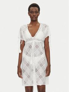 Пляжное платье свободного кроя IC25-021 Iconique, белый