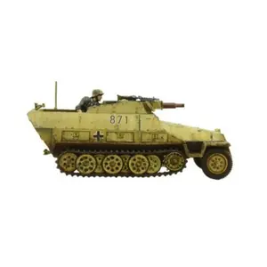 SD.KFZ 251/9 Ausf D (Stummel) Полугусеничный, Bolt Action - German - SD. KFZ (28mm)