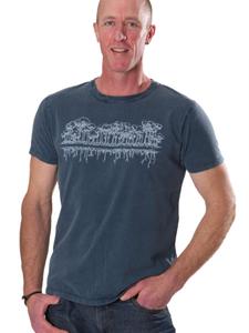 Рубашка Life-Tree Fairwear Organic  Mirror, синий