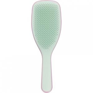 Tangle Teezer Большая расческа Ultimate Detangler для длинных густых вьющихся волос. Двухъярусные зубцы уменьшают ломкость. Эргономичная ручка. Цвет: розовый, шалфей.