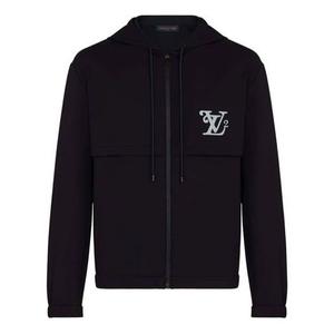 Куртка LOUIS VUITTON x Nigo Squared LV Zipped Hood Blouson 1A7X7, черный