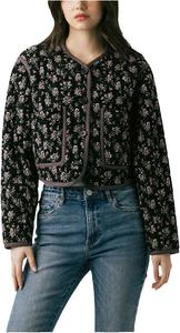 Куртка Blank NYC Fall Bloom Floral Quilted Jacket, цвет Multicolor