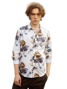 Рубашка Campus Sutra Alondra, белый