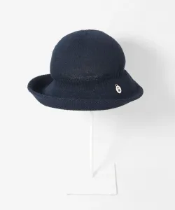 Шляпа-котелок из смесовой хлопковой ткани Studio Picone, цвет Navy (060)