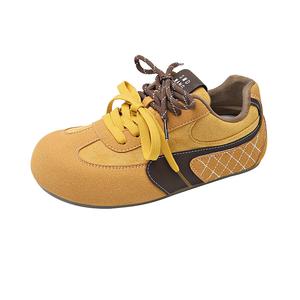 Низкие повседневные туфли с термозащитой для женщин BINGO DUCK, Yellow