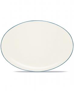 Овальное блюдо Colorwave 16 дюймов Noritake, синий