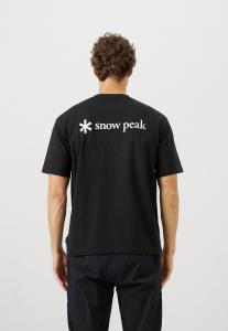 Футболка Snow Peak BACK LOGO UNISEX, Black