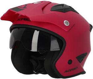 Acerbis aria 2023 твердый реактивный шлем, Red
