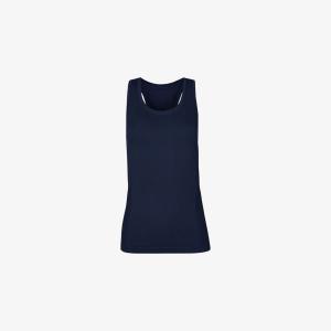 Майка для тренировок Sweaty Betty из эластичной ткани бесшовная, синий