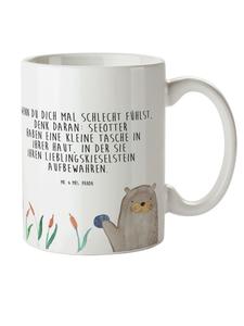 Детская кружка Otter Stein с надписью на белом фоне Mr. & Mrs. Panda