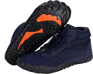 Зимние ботинки на щиколотку, уличные походные ботинки для холодной погоды, женские модные зимние ботинки Generic, Blue