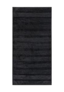 Полотенце Cawö Noblesse, 80x160 см, черный