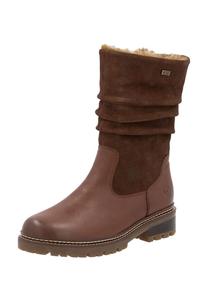 Кожаные ботильоны Remonte, цвет nuss