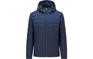 Hugo Boss Куртка мужская, темно-синие, с капюшоном, средней плотности ткани, другие цвета