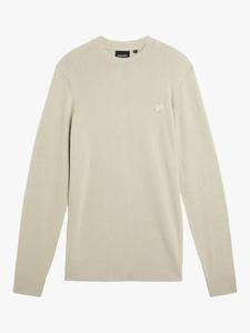 Тонный свитер с круглым вырезом Lyle & Scott, Willow Grey