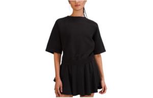 Футболка с рукавом реглан для женщин Lululemon, черный