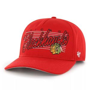 Мужская красная кепка '47 Chicago Blackhawks Marquee Hitch Snapback