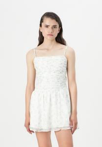 Повседневное платье CLEAN GIRL SKORT DRESS Hollister Co., белый