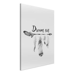 Фреска Artgeist Dream On, черно-белый