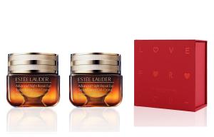 Комплект средств для ухода за кожей вокруг глаз advanced night repair унисекс ESTEE LAUDER, Small коричневый bottle eye cream 15ml*2