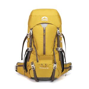 Рюкзак спортивный для кемпинга, походов и альпинизма, 70 л Jeep, желтый