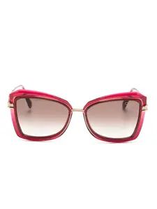 Солнцезащитные очки 851/2 в массивной оправе Cazal, красный