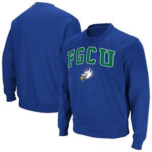 Мужской свитшот royal florida gulf coast eagles с аркой и логотипом Colosseum