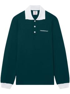 Рубашка поло с длинными рукавами Casablanca, зеленый