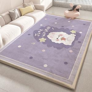 Budis Ковер 120х200 см утолщенный для гостиной/детской, игровой коврик с мультяшным принтом, противоскользящий