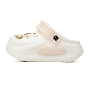 JOSINY Классические перфорированные клоги для женщин бело-розовые, цвет White Pink