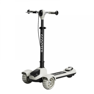 Самокат для детей от 5 до 18 лет 361°, красный egret белый, светло-music