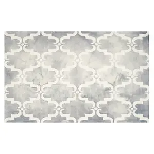 Ковер Sebastian Scroll из окрашенной шерсти Safavieh, мультиколор, 214x214 см