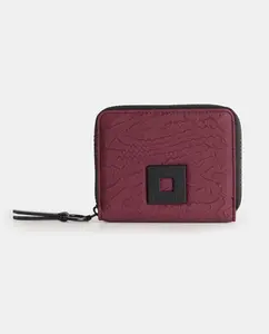 Кошелек на молнии Caminatta, бордовый
