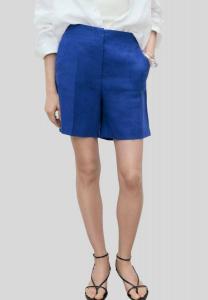 Шорты STRAIGHT-FIT Mango, синий