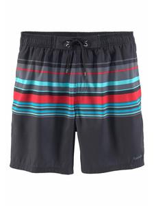 Bench Плавки-шорты черного и красного цвета