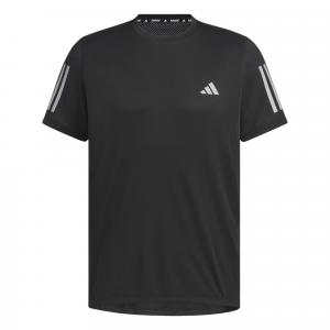 Adidas Футболка для бега Own The RunClimacool COOLER мужская Black/Dark Silver Gray