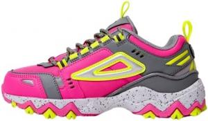 Кроссовки Fila Solario для маленьких и больших детей, желтый/розовый