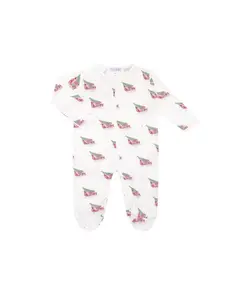 Универсальный рождественский комбинезон на молнии с изображением веселых саней - для малышей Nellapima, красный