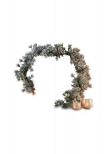 Гирлянда Тони зеленая/белая Loberon, grün/ weiß