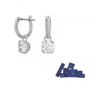 Стилла сережки-капли Swarovski